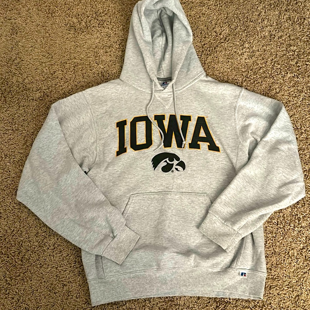 Grey Iowa Hawkeyes Sweatshirt